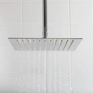 12" Square Stainless Steel Shower Head-12"(300mmx300mm)-Polished Stainless Steel Finish