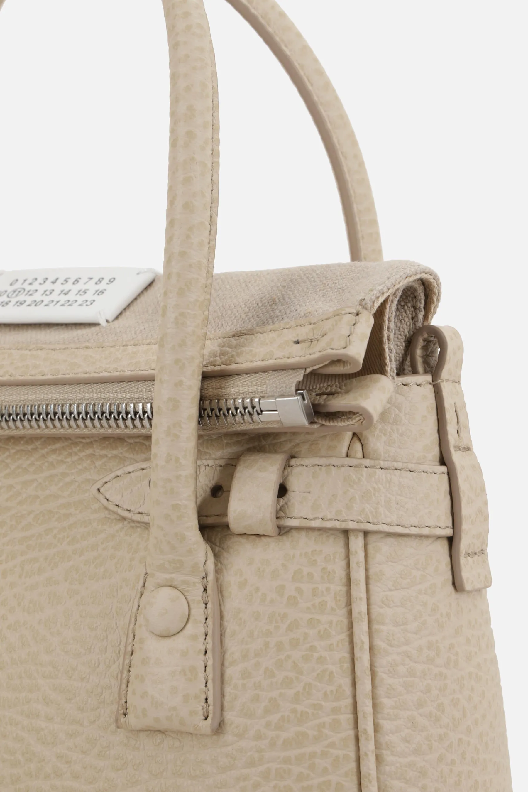 5AC East West small handbag in grainy leather