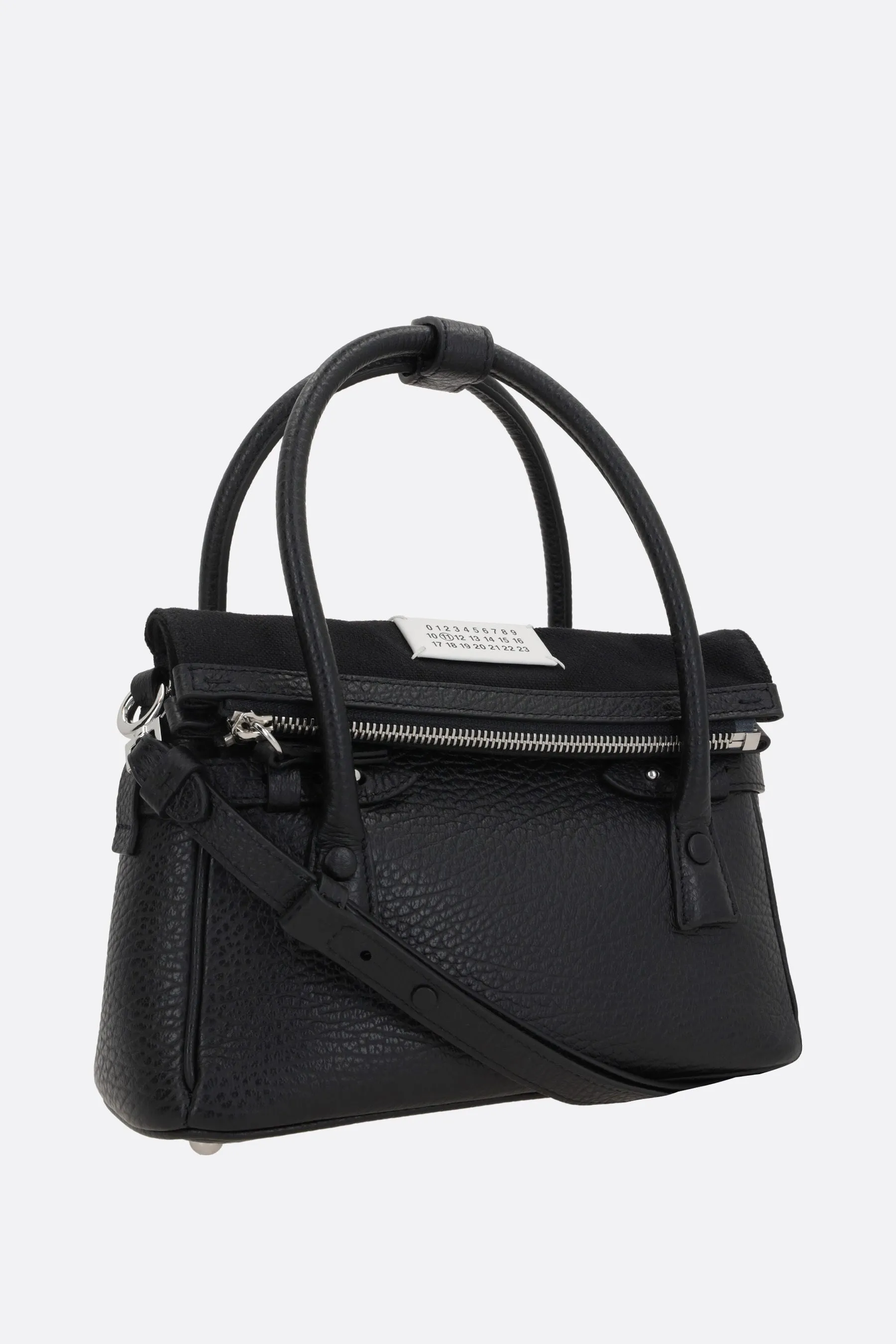 5AC East West small handbag in grainy leather