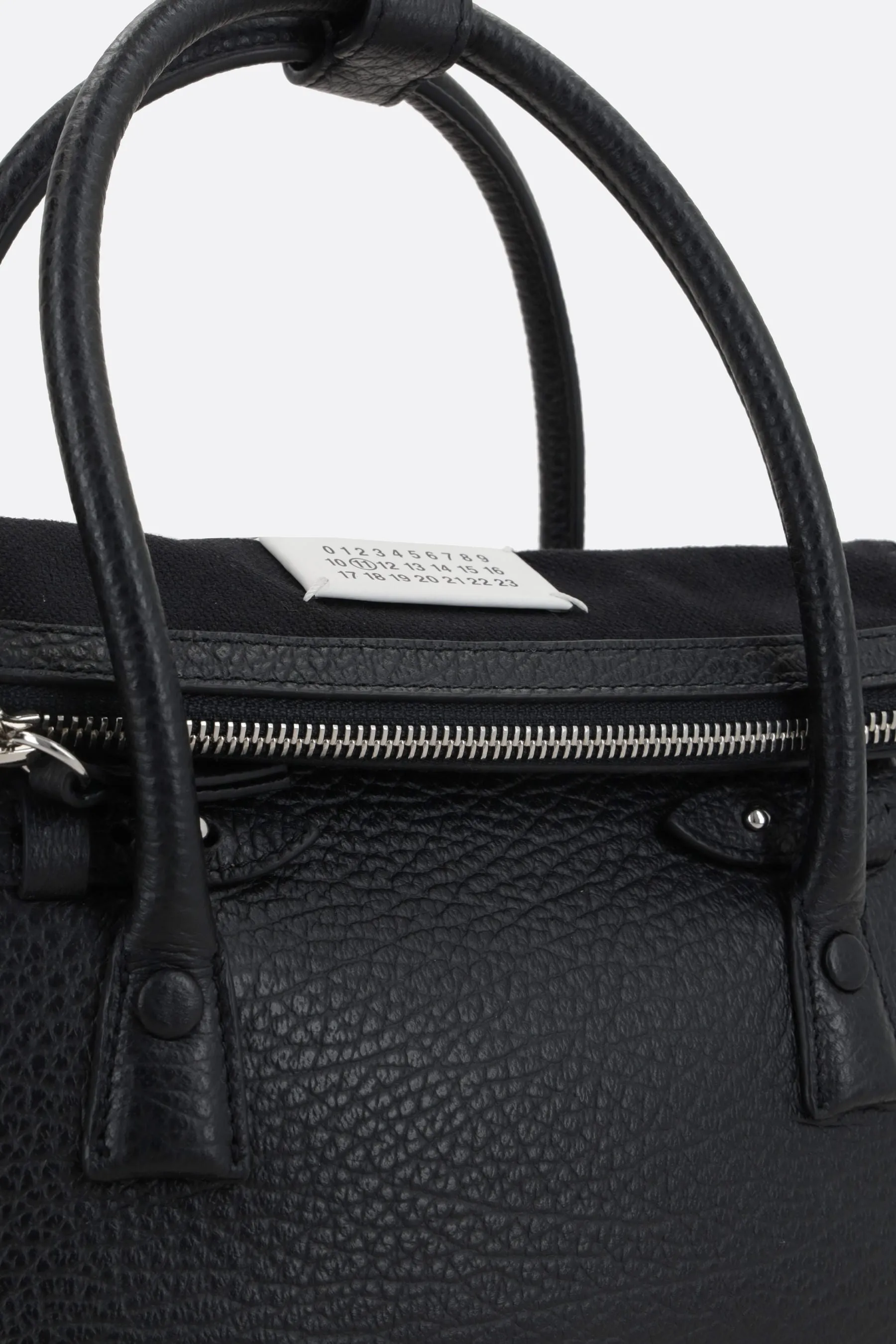 5AC East West small handbag in grainy leather