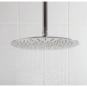 8" Round Stainless Steel Shower Head-8"(200mm)-Polished Stainless Steel Finish