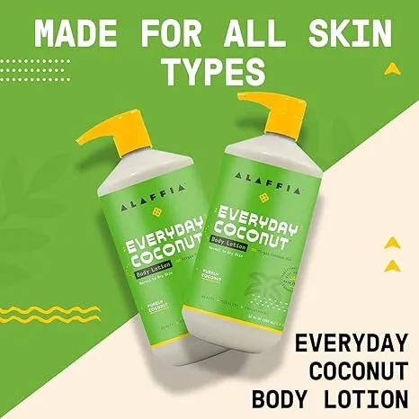 Alaffia Everyday Coconut Hydrating Body Lotion - 32 oz