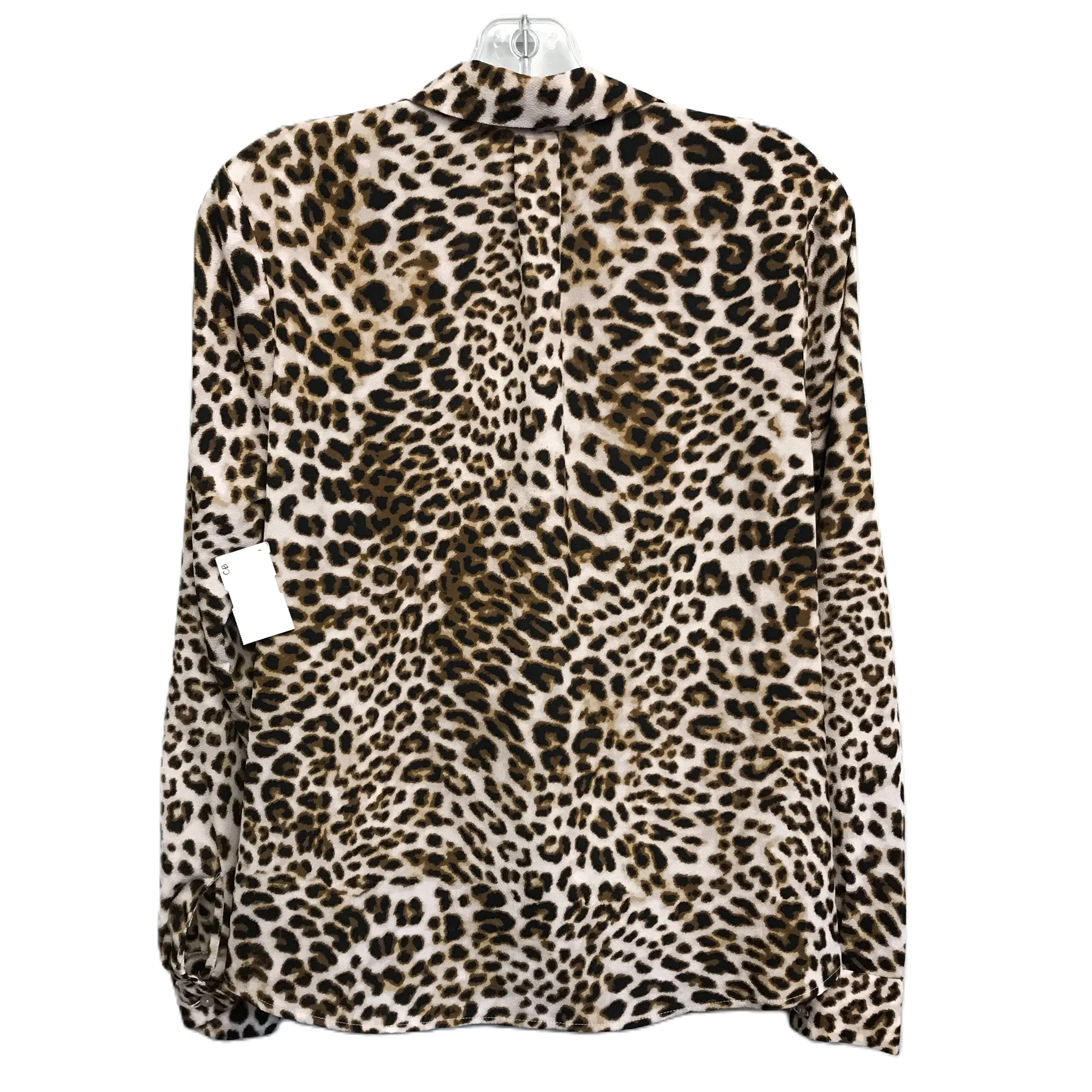 Animal Print Top Long Sleeve By All in Favor. Size: S