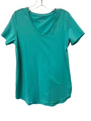 Aqua Top Short Sleeve Basic Soft Surroundings. Size S