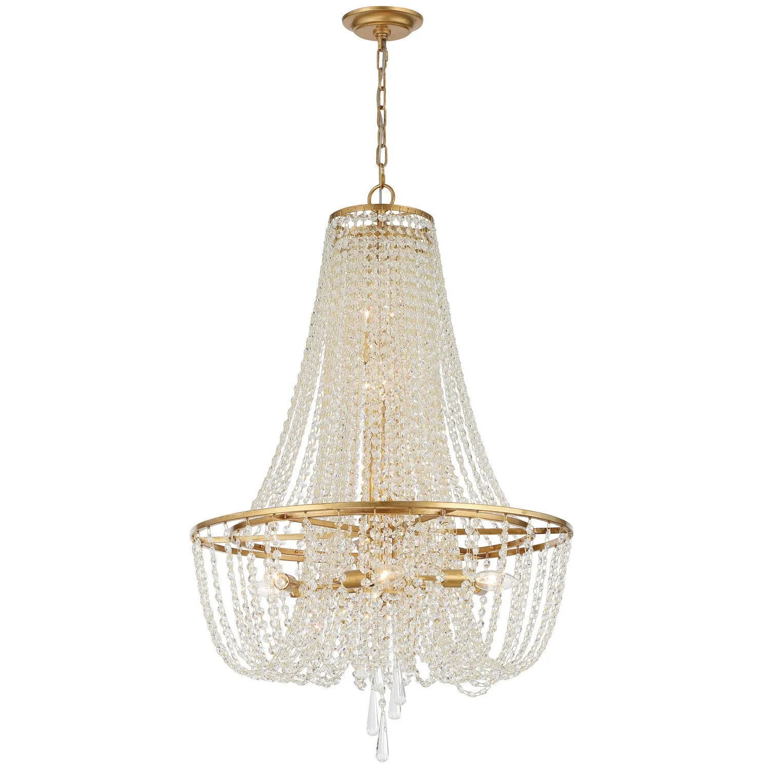 Arcadia Nine Light Chandelier