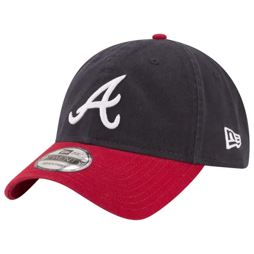 Atlanta Braves MLB Core Classic Dad Hat - NAVY/RED