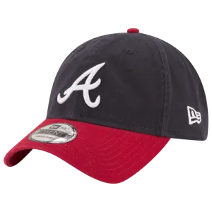 Atlanta Braves MLB Core Classic Dad Hat - NAVY/RED