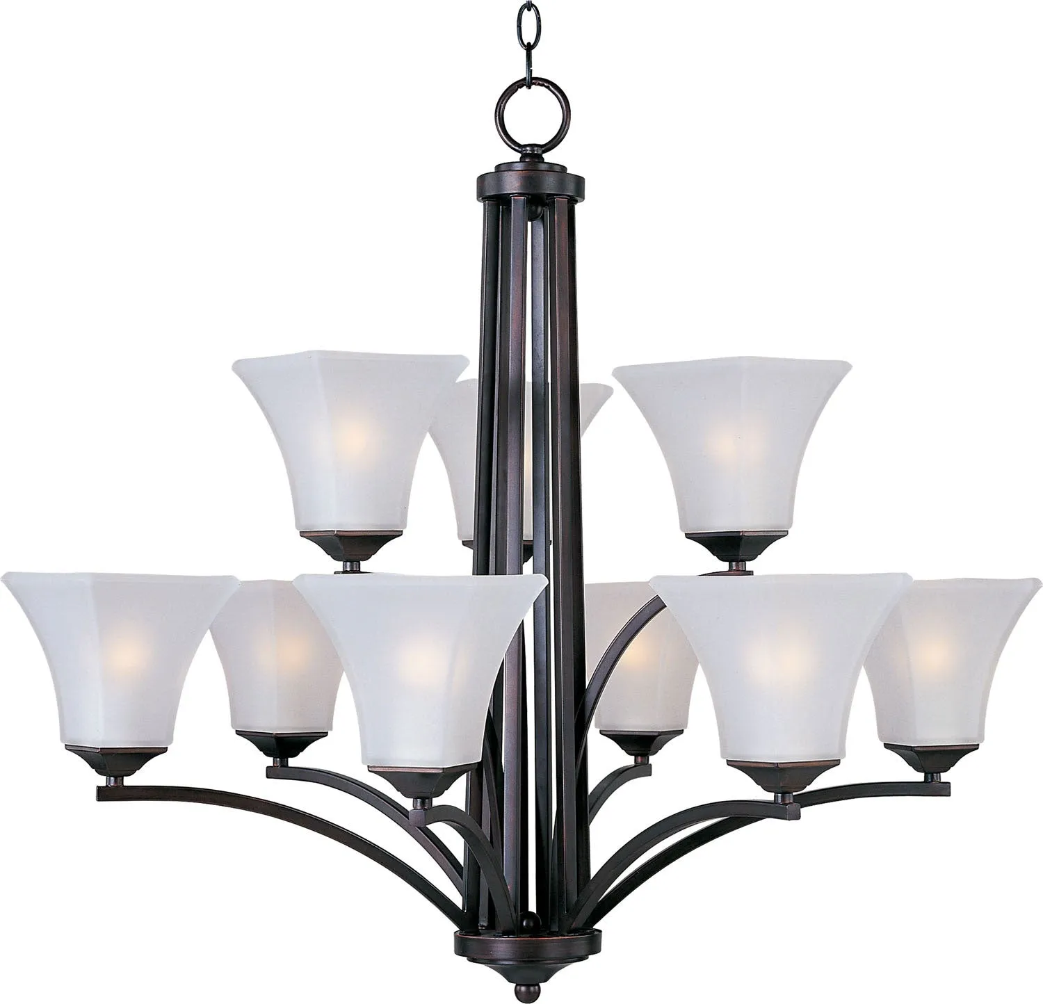 Aurora Nine Light Chandelier