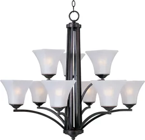 Aurora Nine Light Chandelier