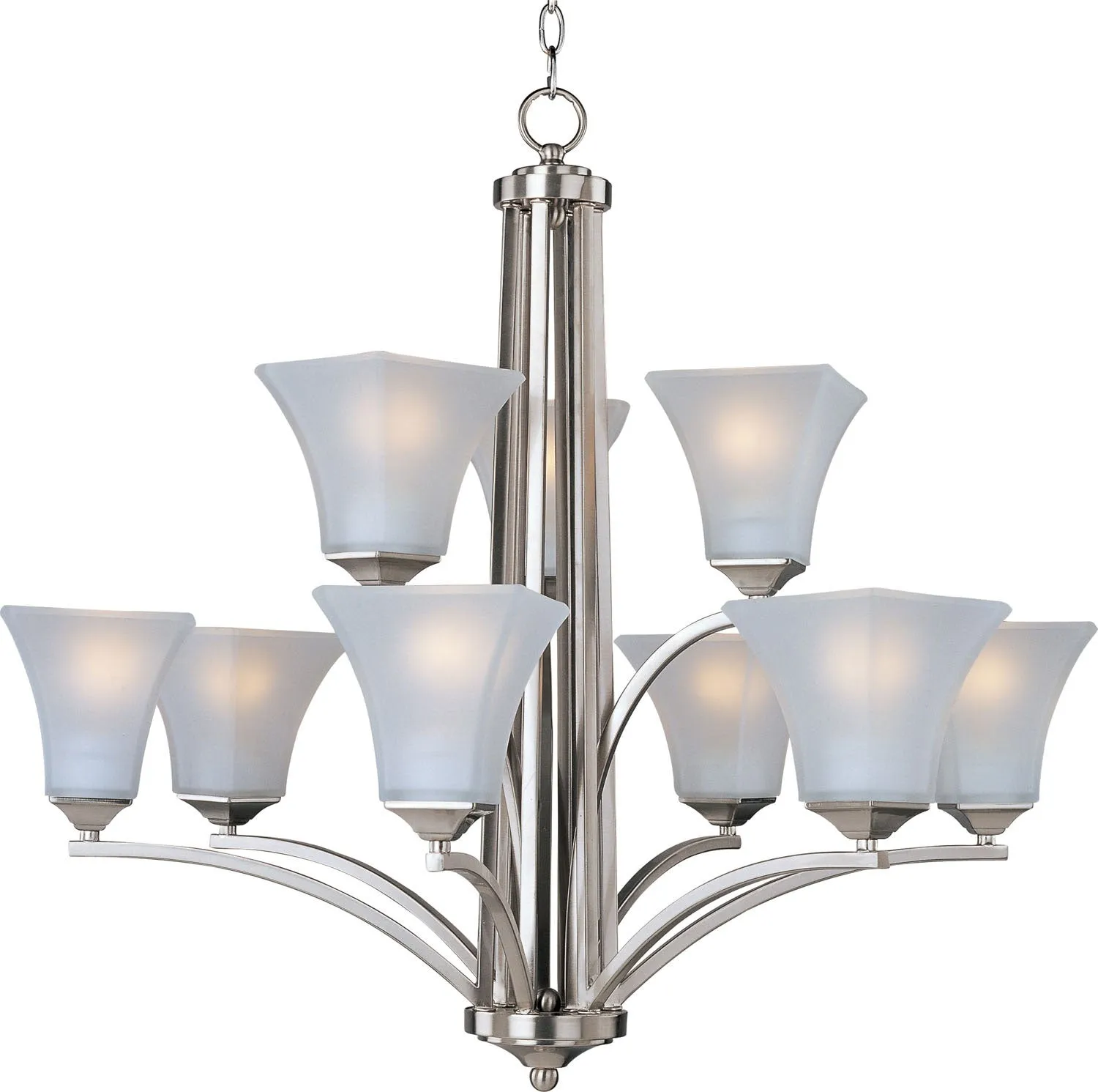 Aurora Nine Light Chandelier