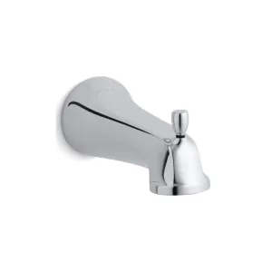 Bancroft Wall-Mount Diverter Bath Spout in Polished Chrome-K-10589-CP