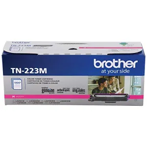 Brother TN-223M Standard Yield Toner Cartridge, Magenta