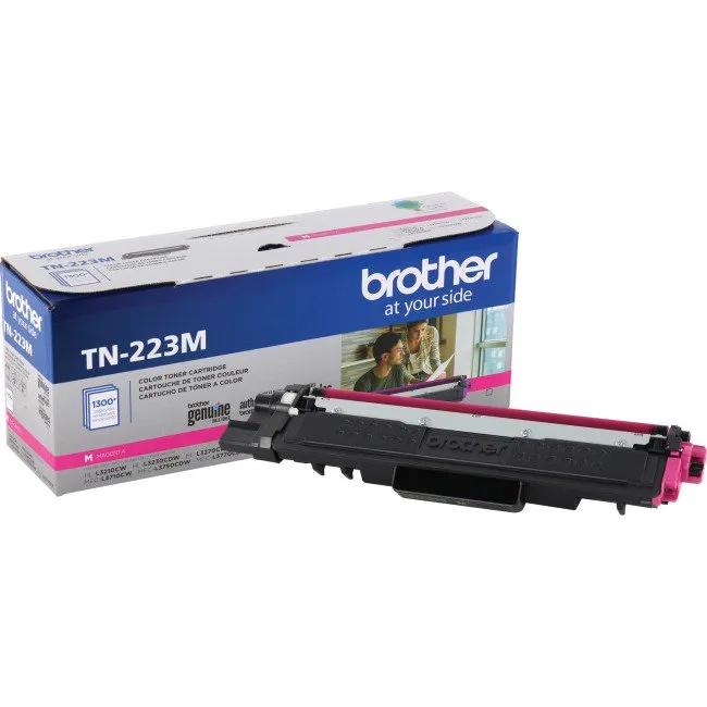Brother TN-223M Standard Yield Toner Cartridge, Magenta
