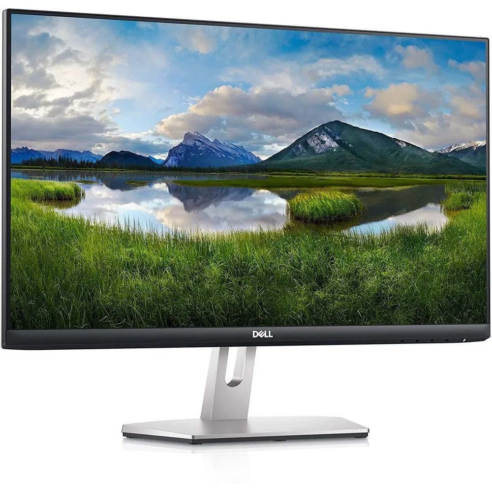 Dell S2421HN 24" Full HD 1080p 75Hz IPS Ultra-Thin Bezel Monitor With 2 HDMI Ports, Silver