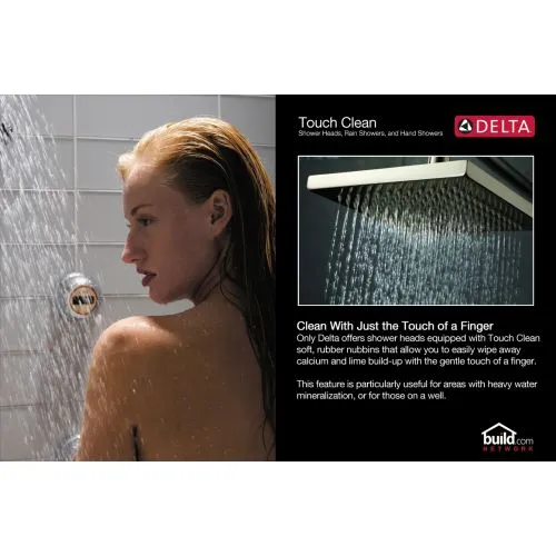 Delta RP53496 Universal Showering Components, Touch-Clean Raincan Showerhead, Chrome
