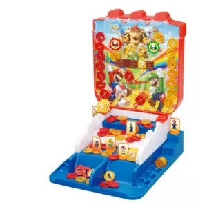 EPOCH Everlasting Play Super Mario Lucky Coin Arcade Tabletop Strategy Game - Plastic