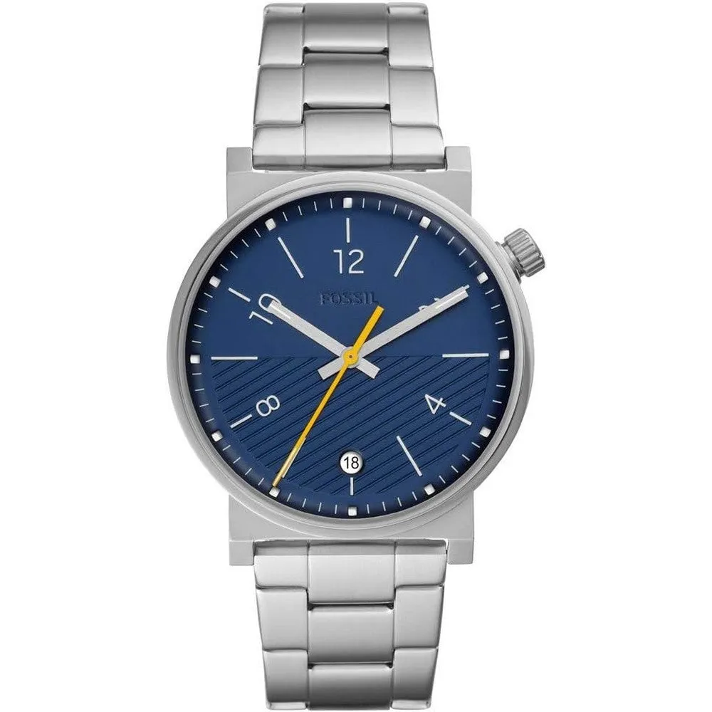 Fossil Barstow Three Hand Stainless Steel Men's Watch FS5509
