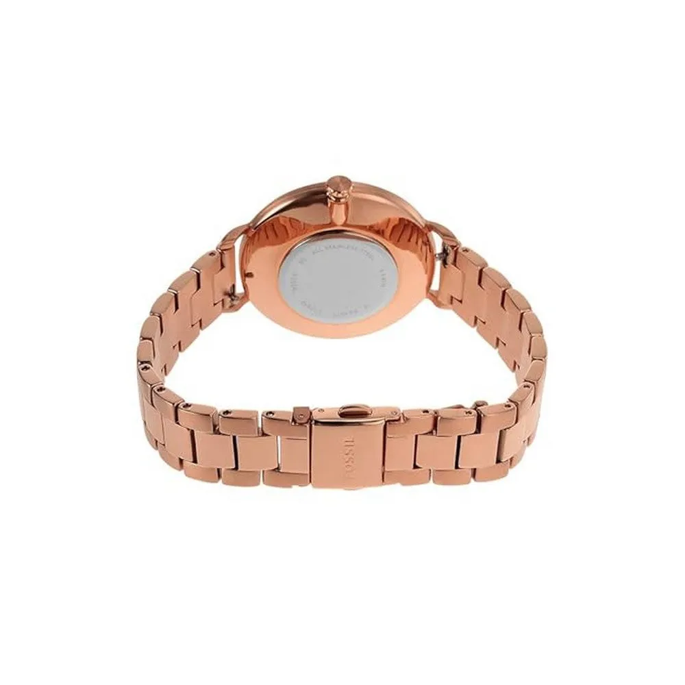 Fossil ES4571 Kayla Three-Hand Gold-Tone Stainless Steel Watch