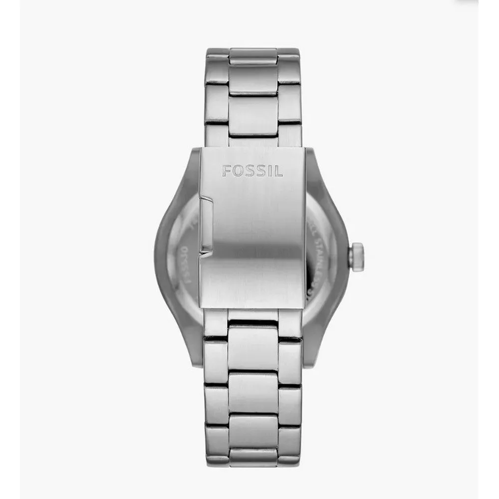 Fossil FS5530 Belmar Three-Hand Date Stainless Steel Watch