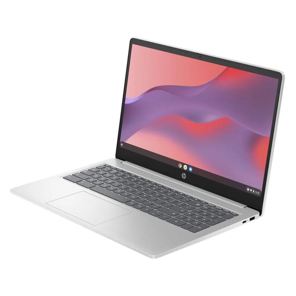 HP 15a-nb0097nr 15.6" FHD i3-N305 1.8GHz Intel UHD Graphics 8GB RAM 128GB SSD Chrome OS Natural Silver