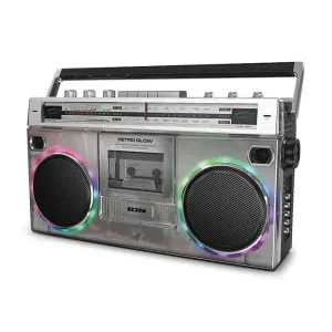 ION Audio RETROGLOWXUS Retro Glow Bluetooth Speaker