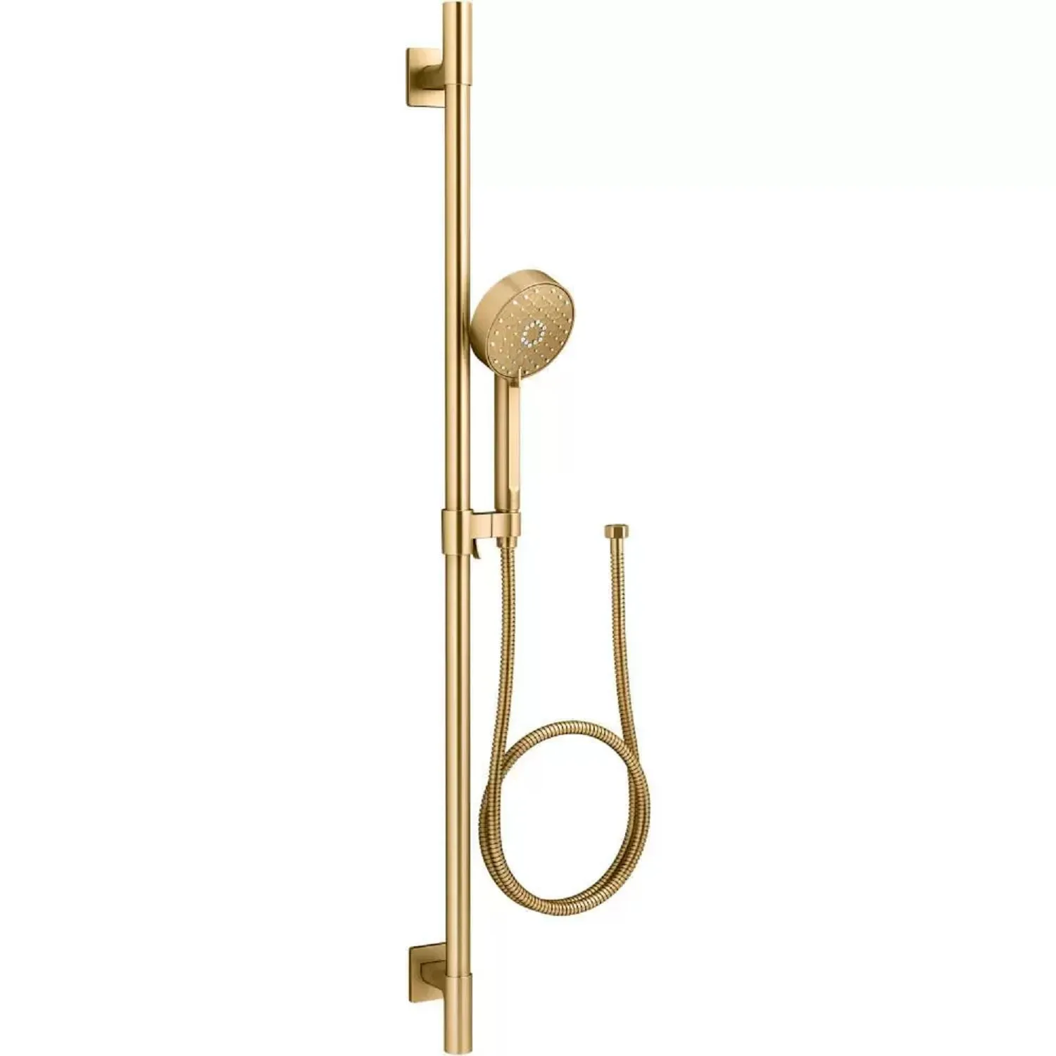 Kohler 99898-G-2MB Awaken G110 1.75 GPM Premium Slide Bar Kit in Vibrant Brushed Moderne Brass