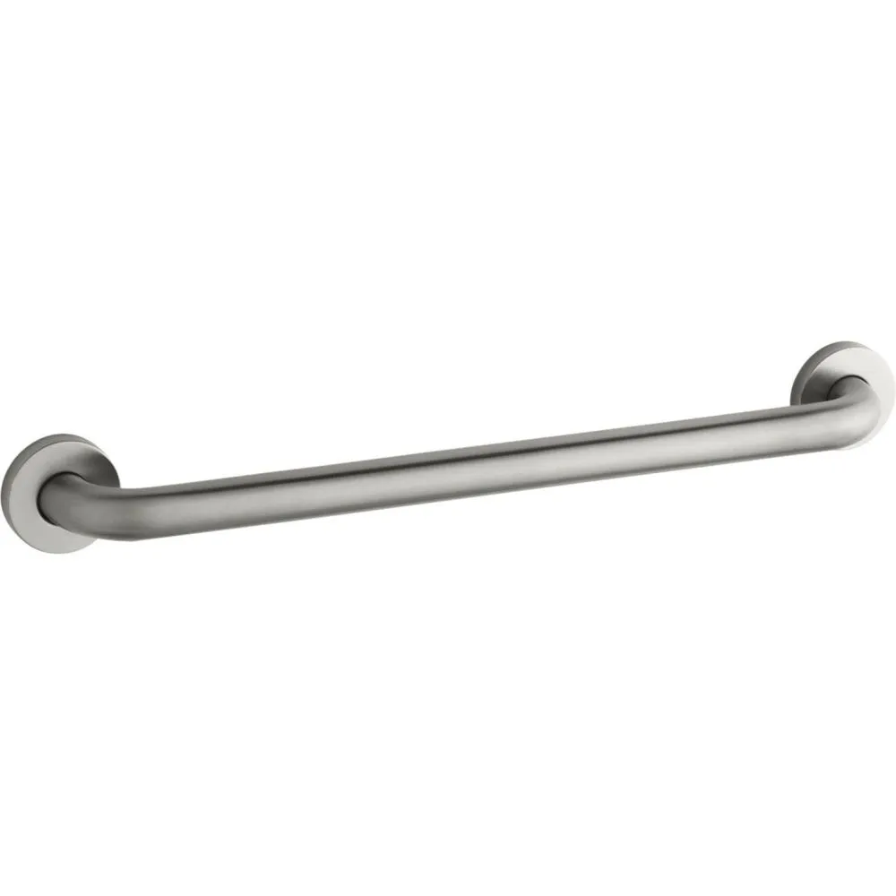 KOHLER K-14561-BS Contemporary 18-Inch Grab Bar, Brushed Stainless