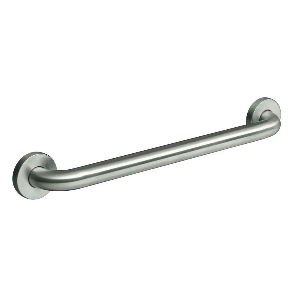 KOHLER K-14561-BS Contemporary 18-Inch Grab Bar, Brushed Stainless