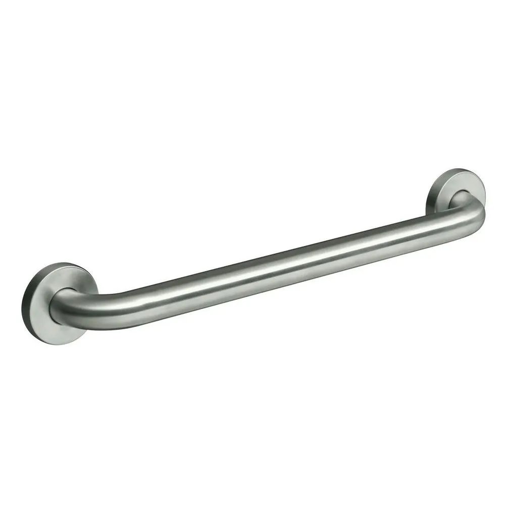 KOHLER K-14561-BS Contemporary 18-Inch Grab Bar, Brushed Stainless