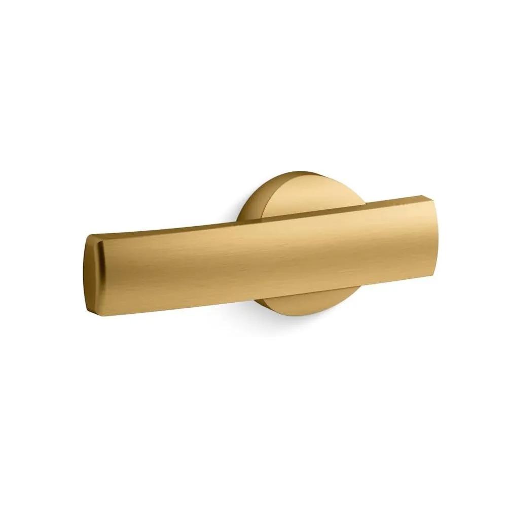 Kohler K-30919-L-2MB Santa Rosa Left-Hand Trip Lever, Vibrant Brushed Moderne Brass