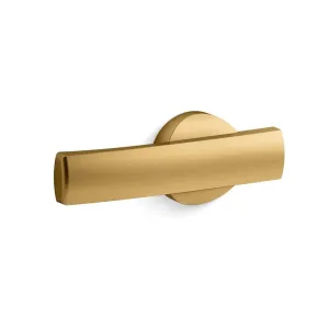 Kohler K-30919-L-2MB Santa Rosa Left-Hand Trip Lever, Vibrant Brushed Moderne Brass