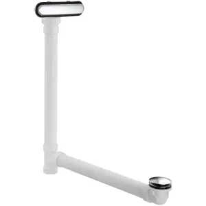 KOHLER K-7272-CP Clearflo Slotted Overflow Bath Drain, Polished Chrome