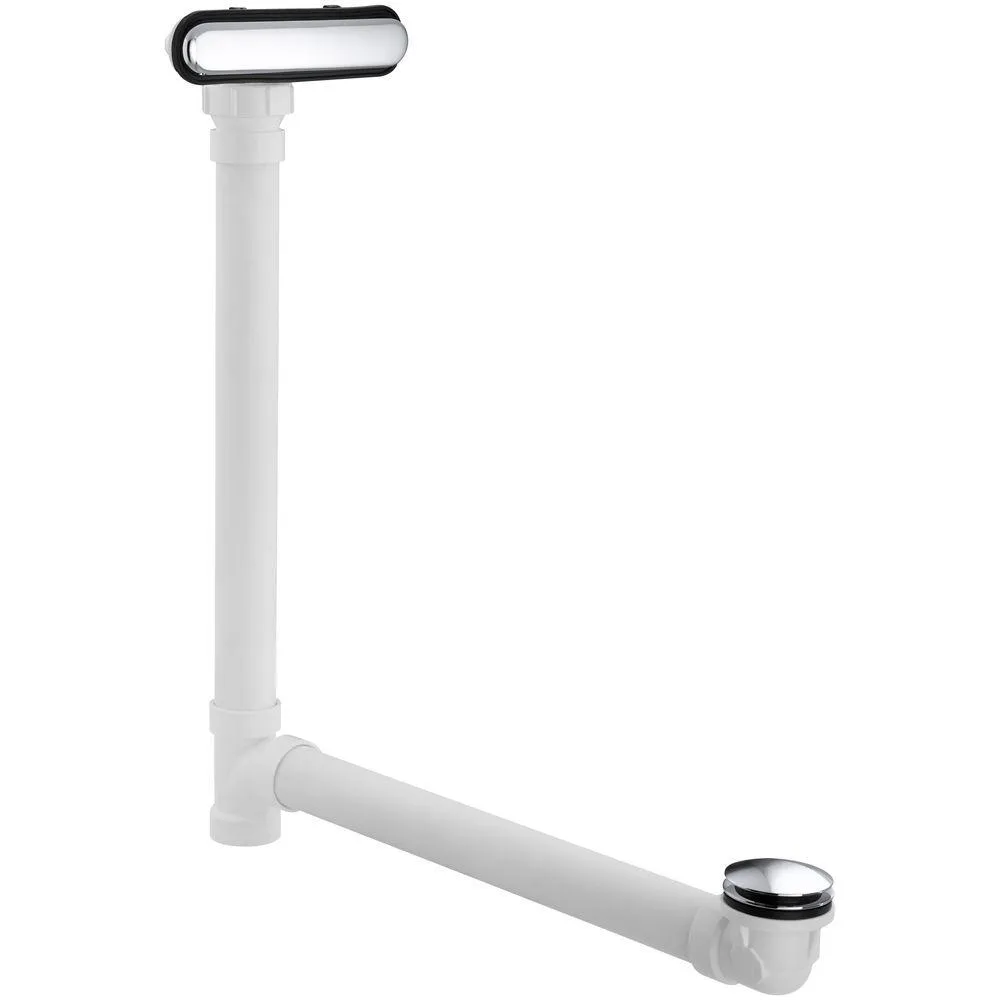 KOHLER K-7272-CP Clearflo Slotted Overflow Bath Drain, Polished Chrome