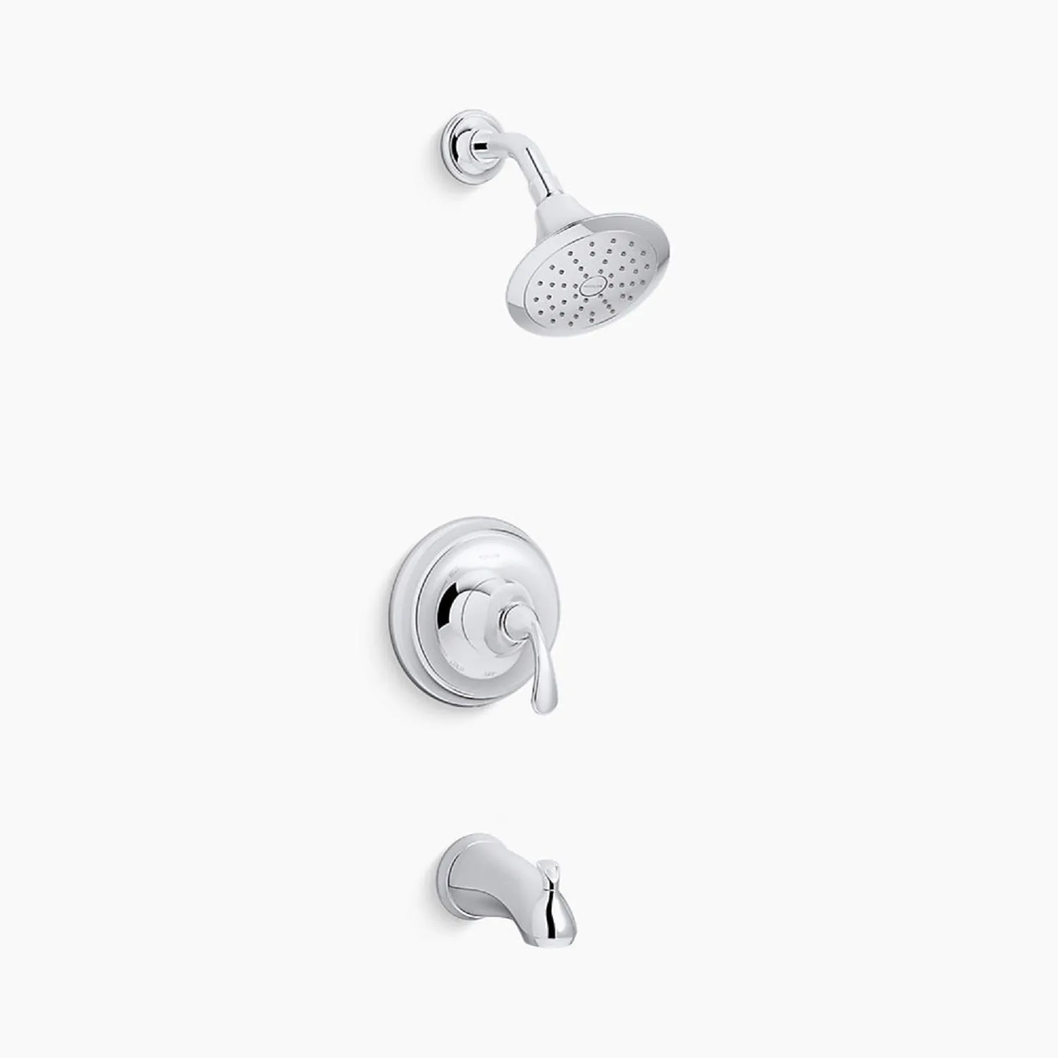 Kohler K-TS10275-4G-CP Forte Shower/Tub Trim, Polished Chrome