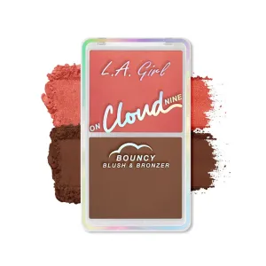 LA Girl On Cloud Nine Bouncy Blush & Bronzer Coral Bliss 6g