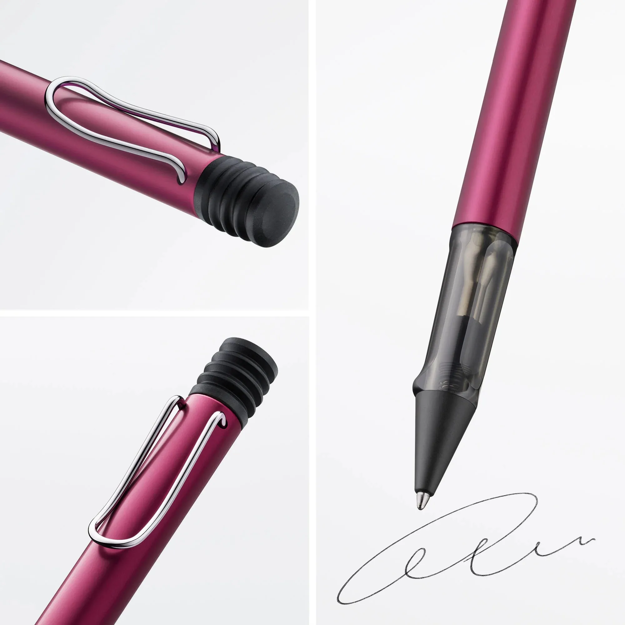 LAMY 229 BP AL-star black purple M M16bk Rondo EANex