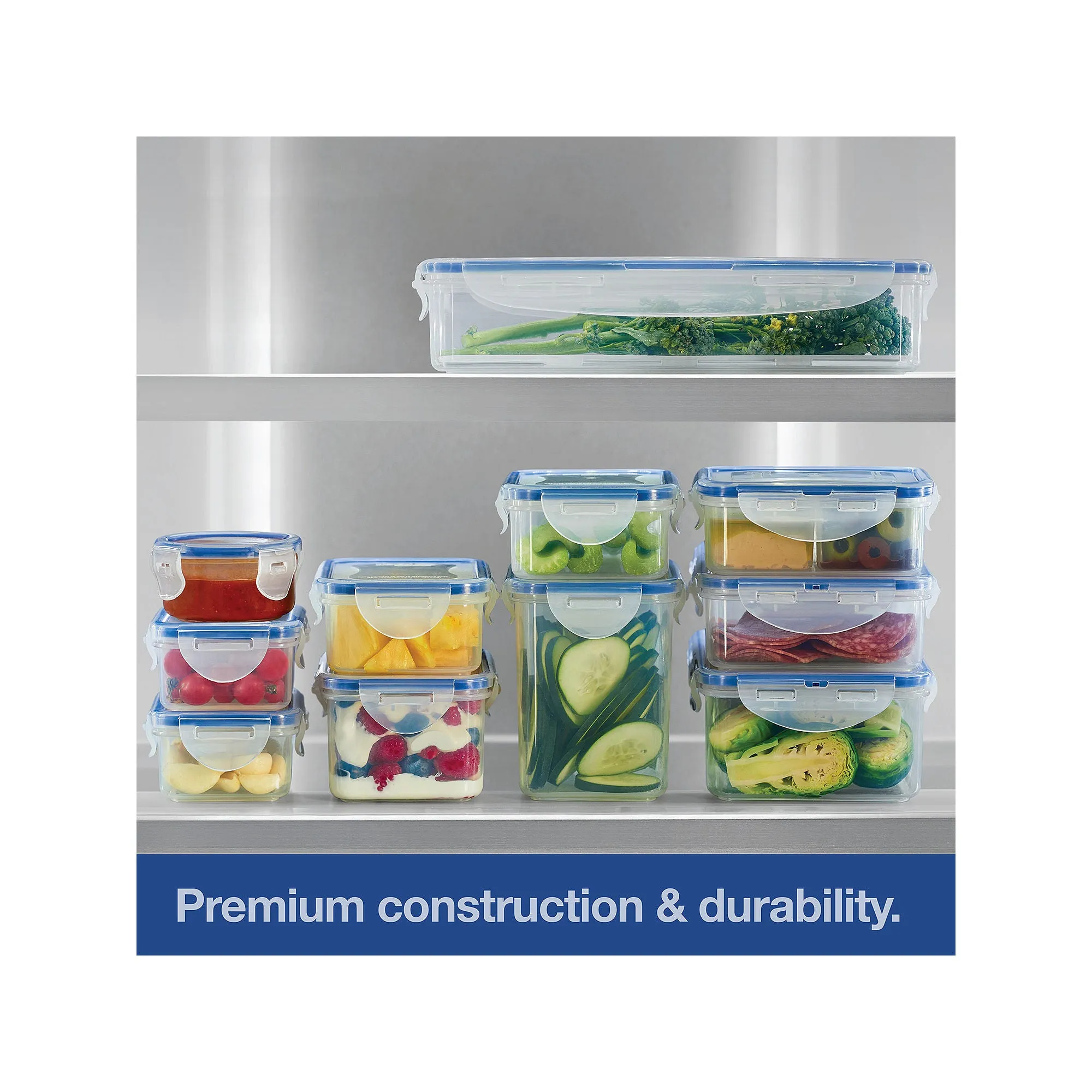 Lock & Lock 24-Pc. Food Container - Clear NO COLOR ONE SIZE