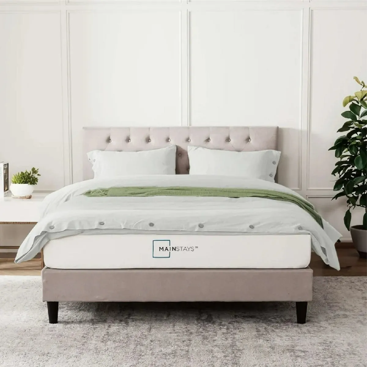 Mainstays MT-8Q 8" Memory Foam Mattress, Queen, Medium Firm