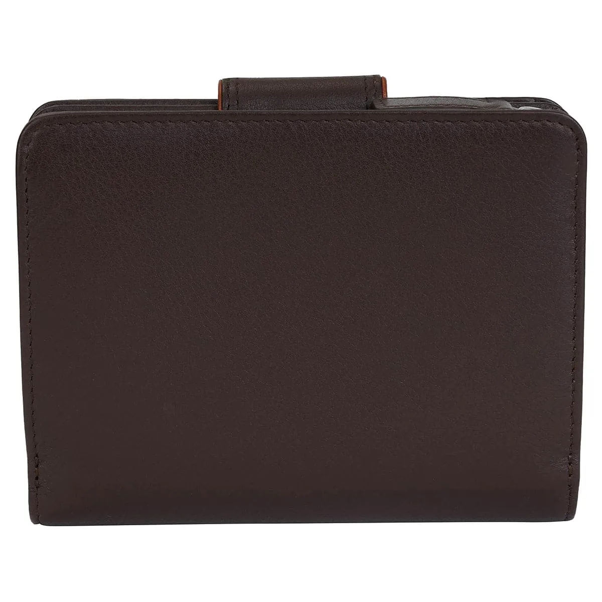 Mancini Sonoma Women's Medium Leather Clutch Wallet with Enhanced RFID Protection