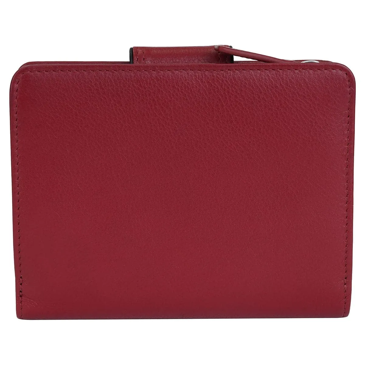 Mancini Sonoma Women's Medium Leather Clutch Wallet with Enhanced RFID Protection