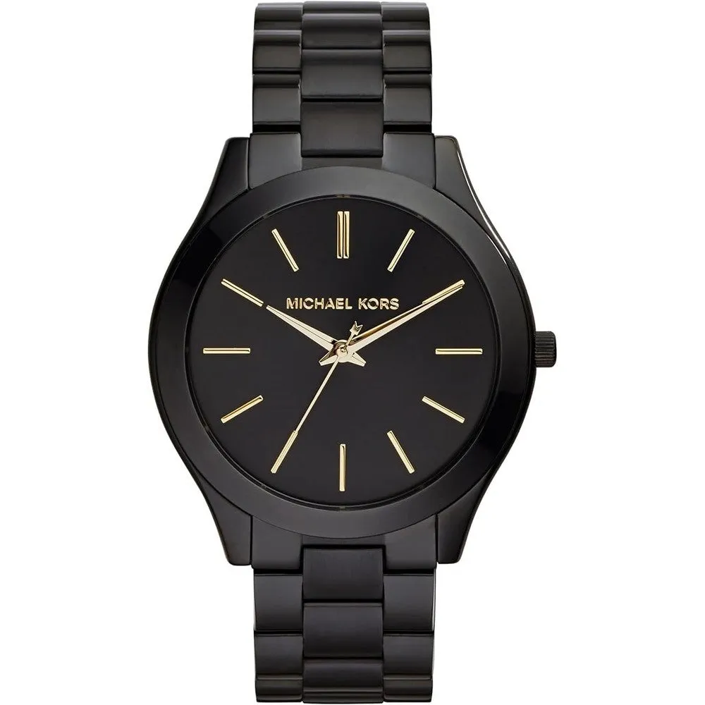 Michael Kors Slim Runway Women's Watch Stainless Steel Bracelet Watch for Women