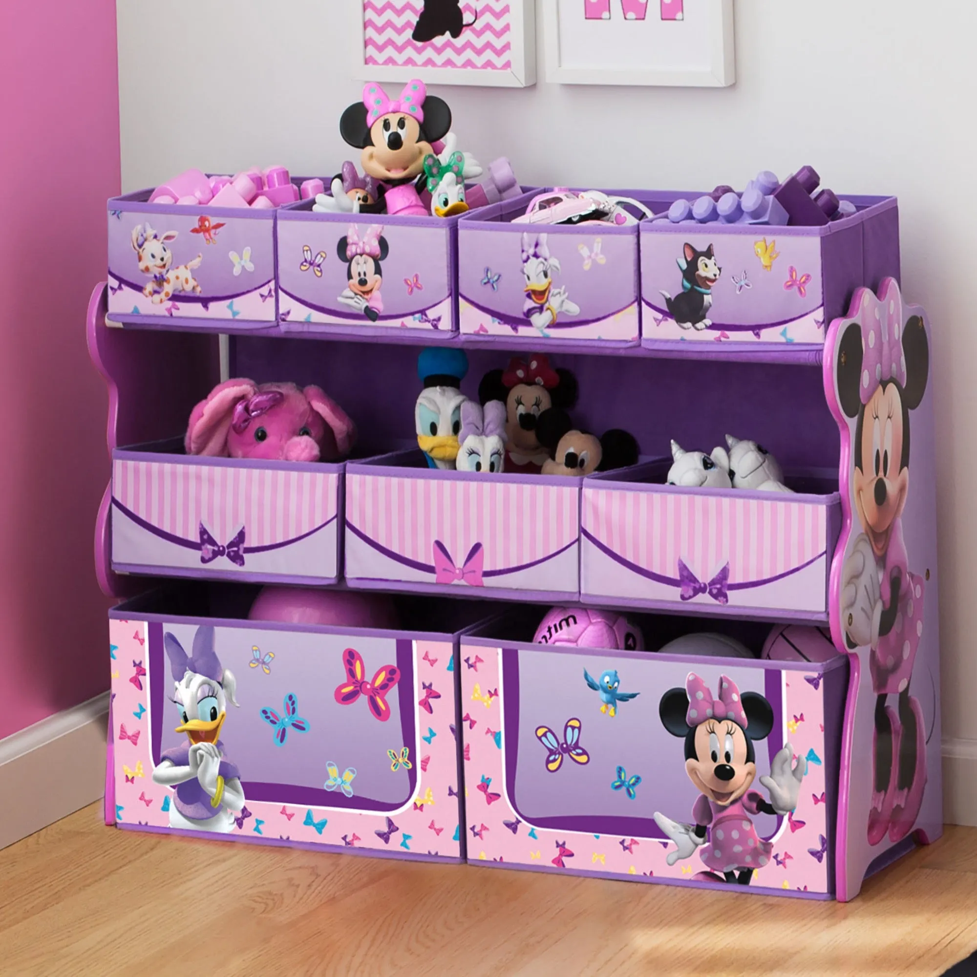 Minnie Mouse Deluxe Multi-Bin Toy Organizer