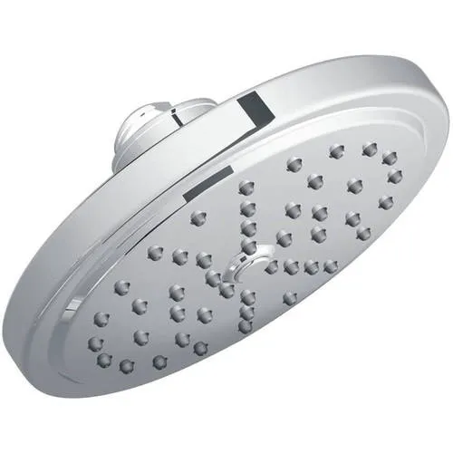 MOEN Fina 1-Spray 7 in. Rainshower Showerhead Featuring Immersion in Chrome-S176