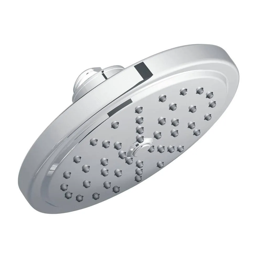 MOEN Fina 1-Spray 7 in. Rainshower Showerhead Featuring Immersion in Chrome-S176