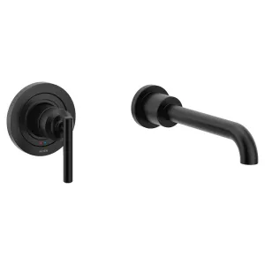 Moen WT961BL Gibson Wall Mounted Tub Filler, Black