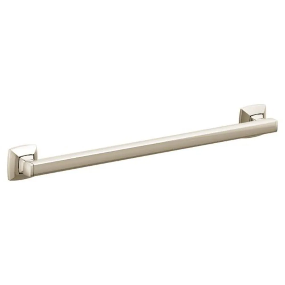 Moen YG5118NL Voss 18-in Polished Nickel Wall Mount Grab Bar
