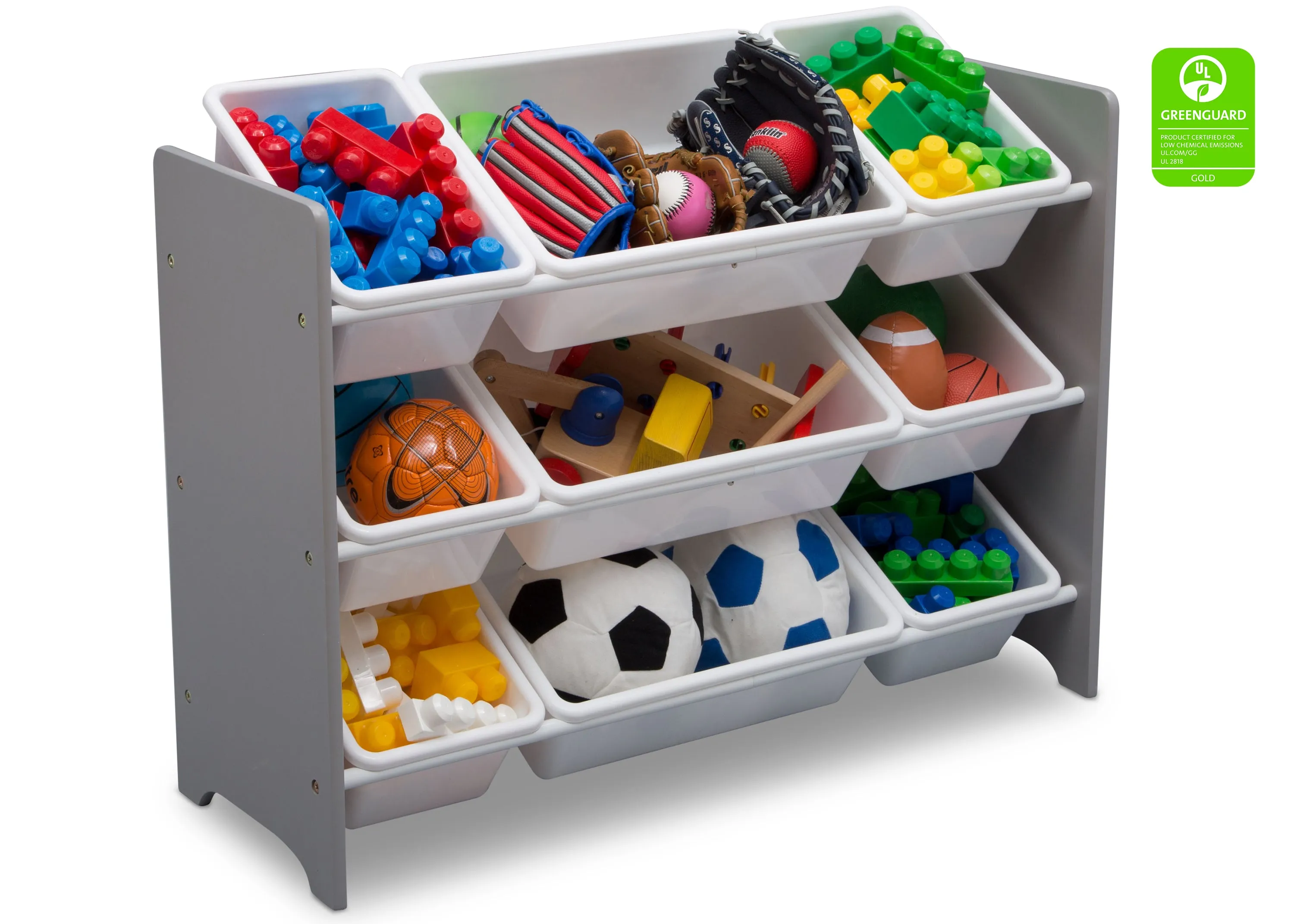 MySize 9 Bin Plastic Toy Organizer