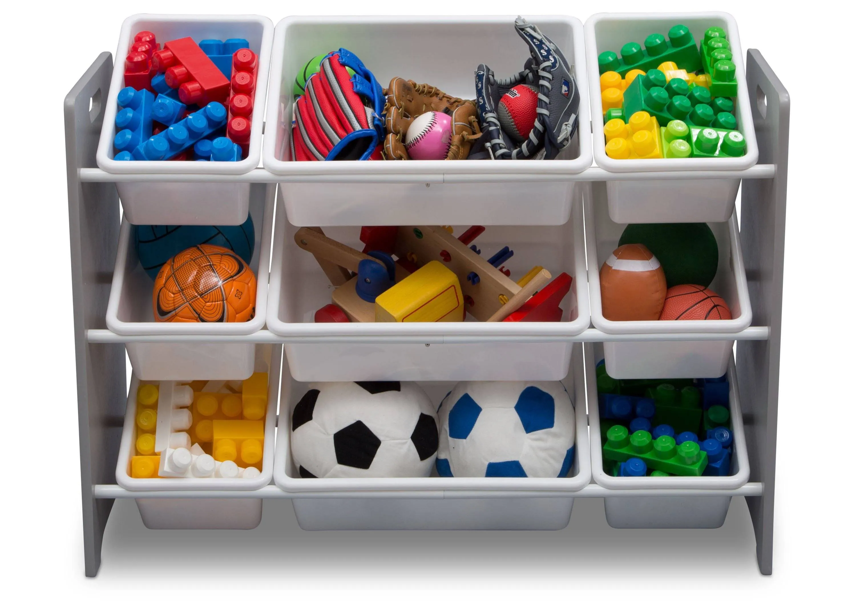 MySize 9 Bin Plastic Toy Organizer