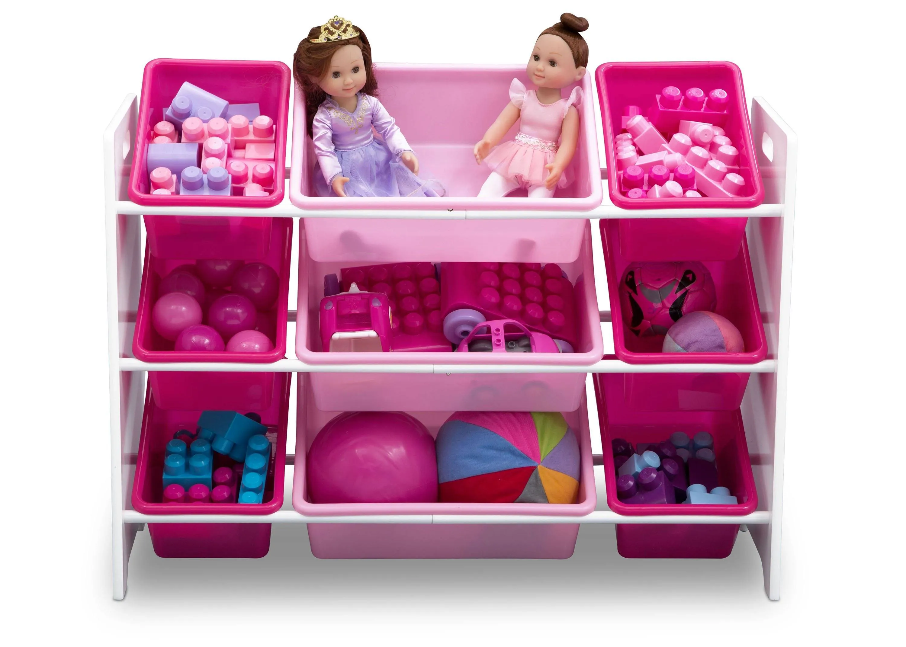 MySize 9 Bin Plastic Toy Organizer