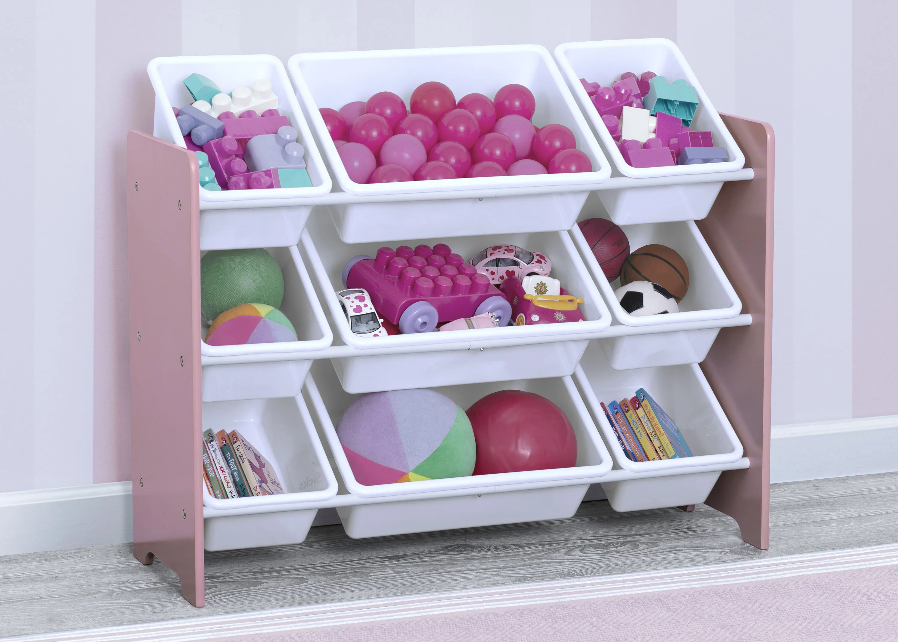 MySize 9 Bin Plastic Toy Organizer